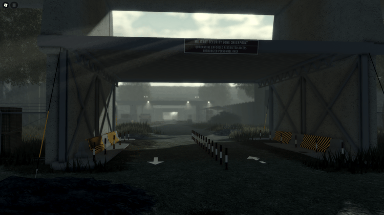High-security main entrance of Area 21, complete with artillery defenses and detailed terrain.