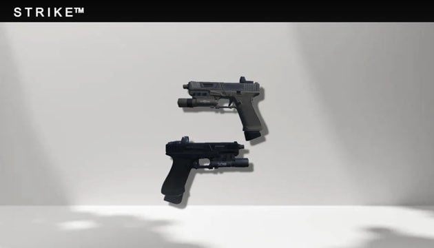 Strike Glock 19 pistol model with detailed textures for Roblox games.
