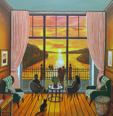 Endless Love, painting by Darren Burch