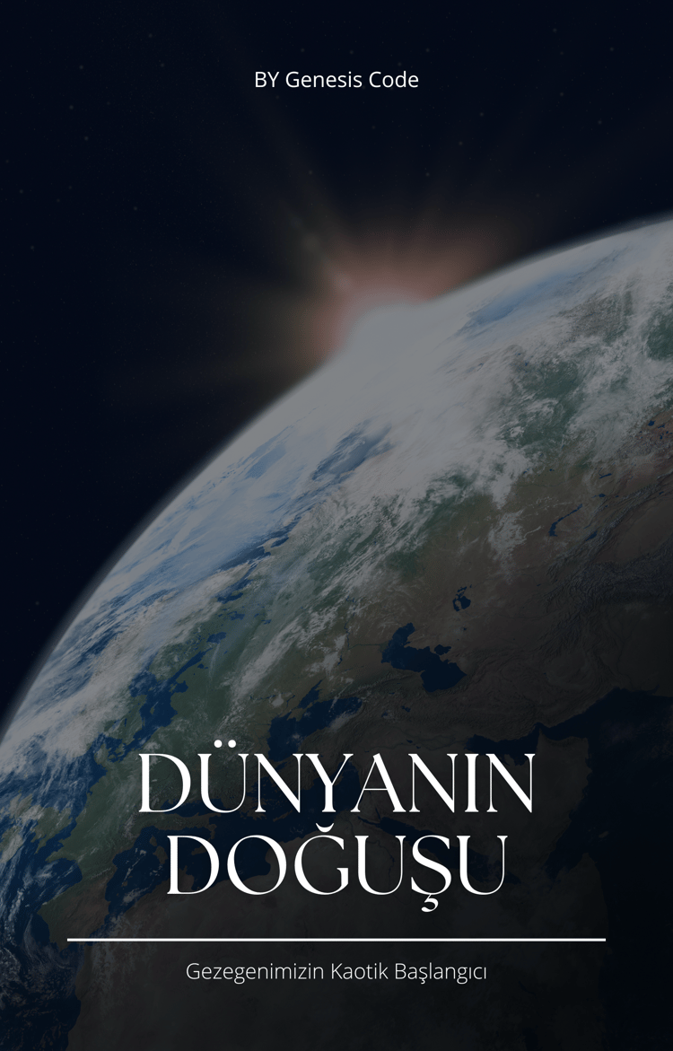 dünyanın doğuşu kapak, gezegenimizin başlangıcı, dünyanın evrimi, bilimsel pdf