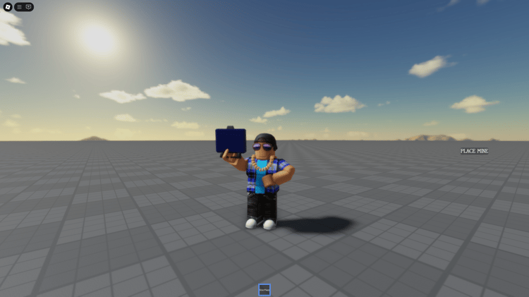 Roblox advanced mine system with radar controller and explosive trap preview.