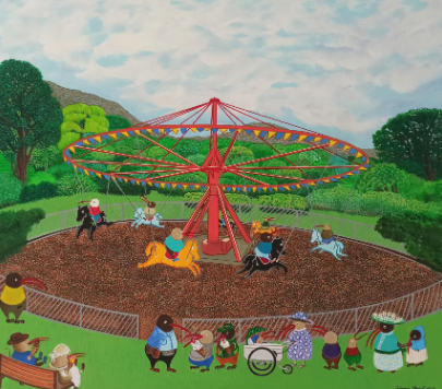 Every child deserves happiness. artist Darren Burch