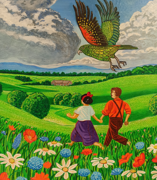 happy running dreams. artist darren burch
