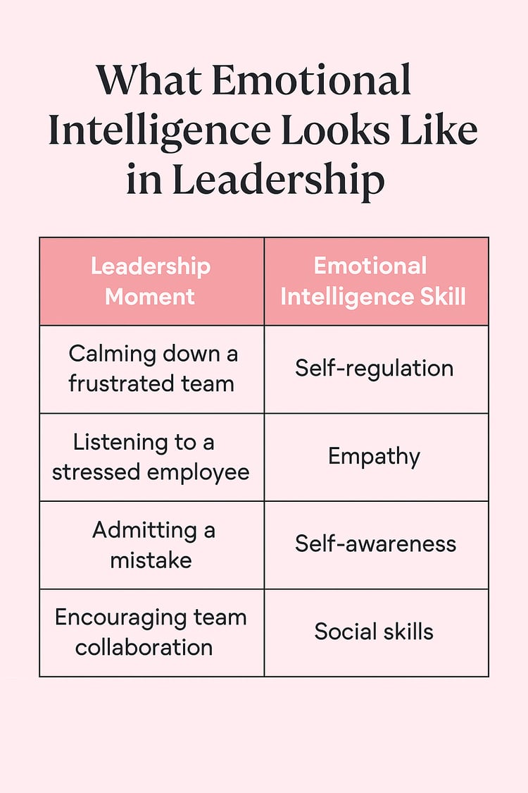 What Emotional Intelligence Looks Like in Leadership