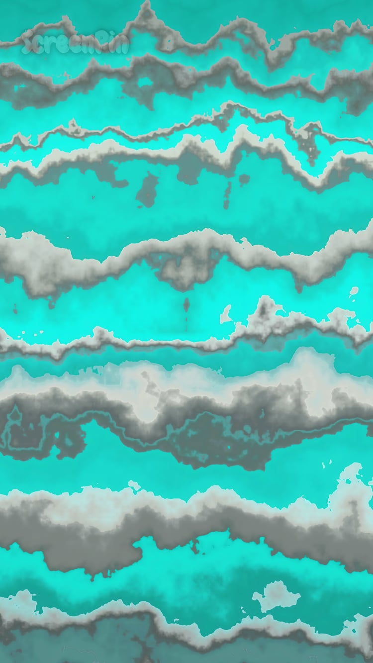 Abstract marble background with flowing aqua and grey tones, featuring smooth textures and subtle veining.