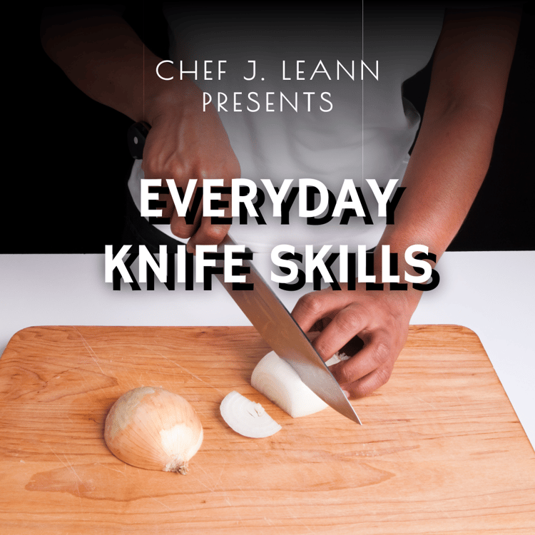 Every Day Knife Skills online course for beginners and returning cooks