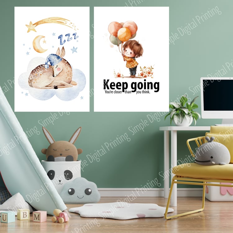 nursery room, kid room, kids room, newborn, sweet dream, typography, quote, digital download, digital poster, room decor