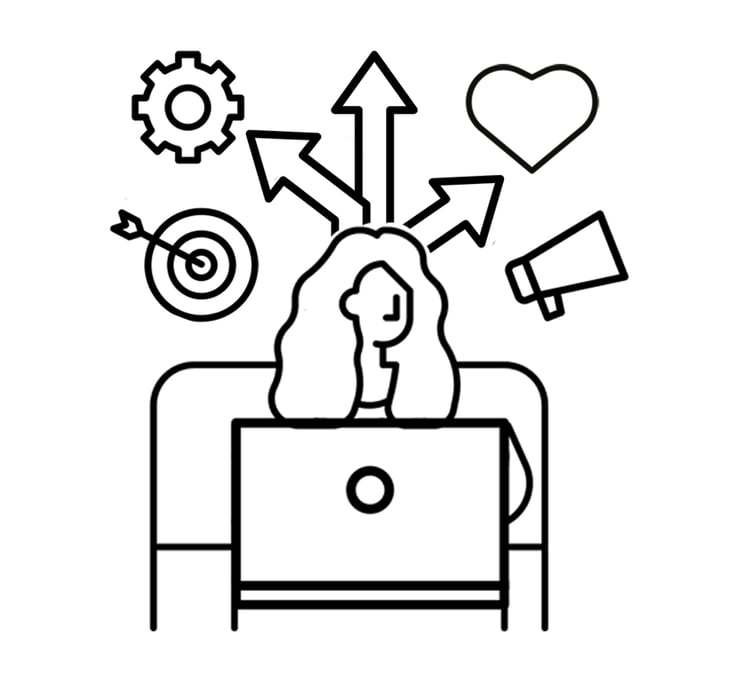 overwhelm illustration