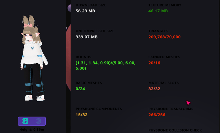 Carrots Stats