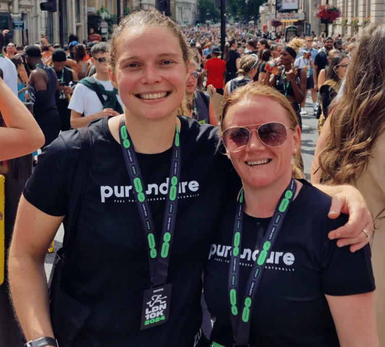 Hayley and Laura Gardner from Purendure