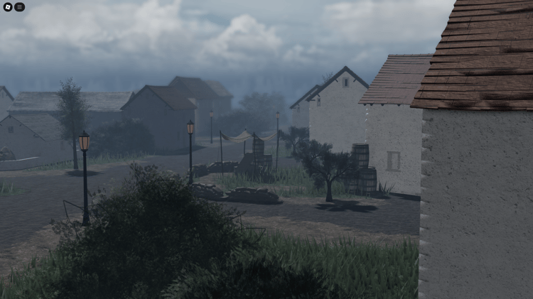 Detailed terrain with trenches and cover points