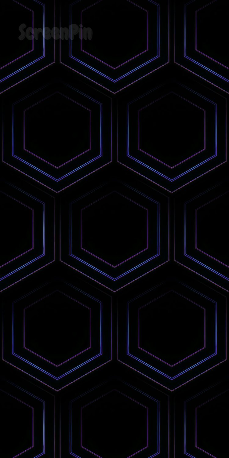 Seamless geometric pattern of layered pentagons, modern abstract digital design
