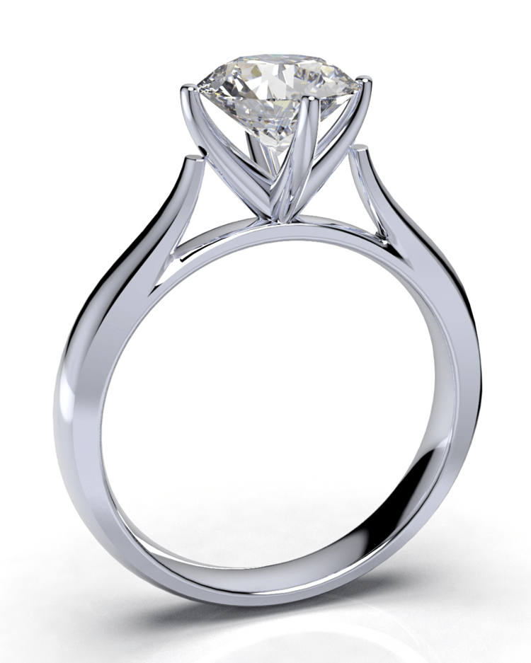 Engagement Ring 3D Model Design