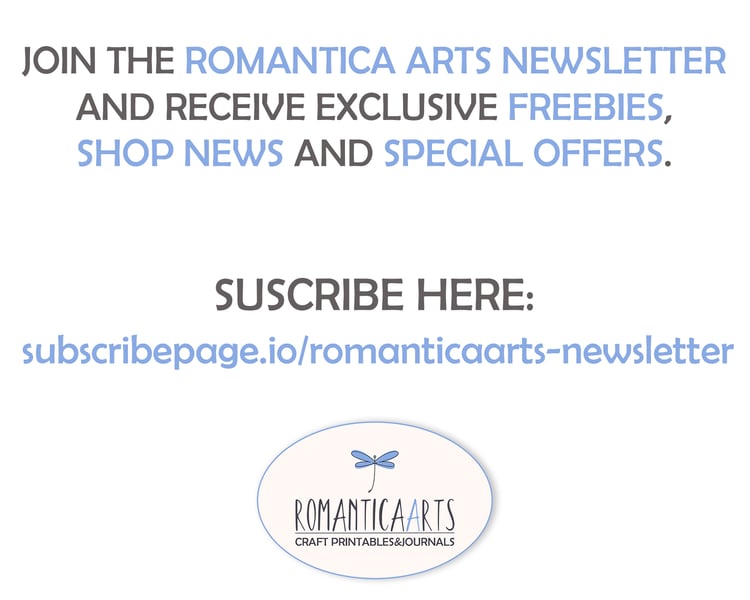 Join Romantica Arts Newsletter and get weekly freebies.