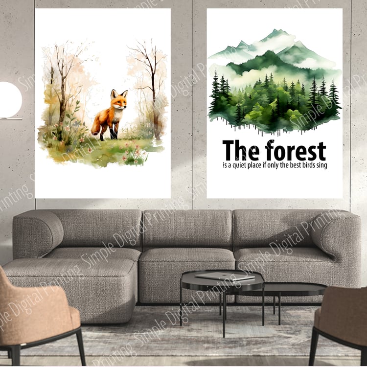 tree, trees, nature, forest, quote, earth, save our planet, earth day, typography, digital download, digital poster, room decor