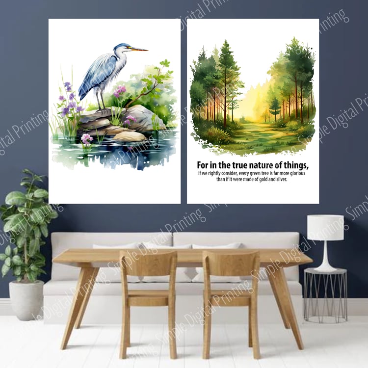 tree, trees, nature, forest, quote, earth, save our planet, earth day, typography, digital download, digital poster, room decor