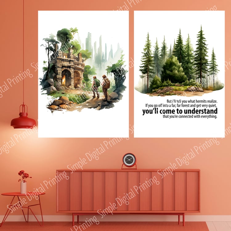 tree, trees, nature, forest, quote, earth, save our planet, earth day, typography, digital download, digital poster, room decor