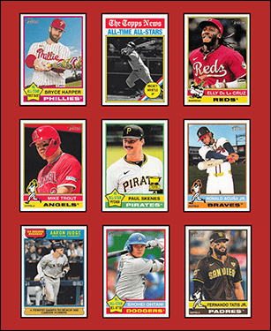 2025 Topps Heritage Baseball Cards Binder Inserts 2025 Topps Heritage Baseball Cards Binder Inserts