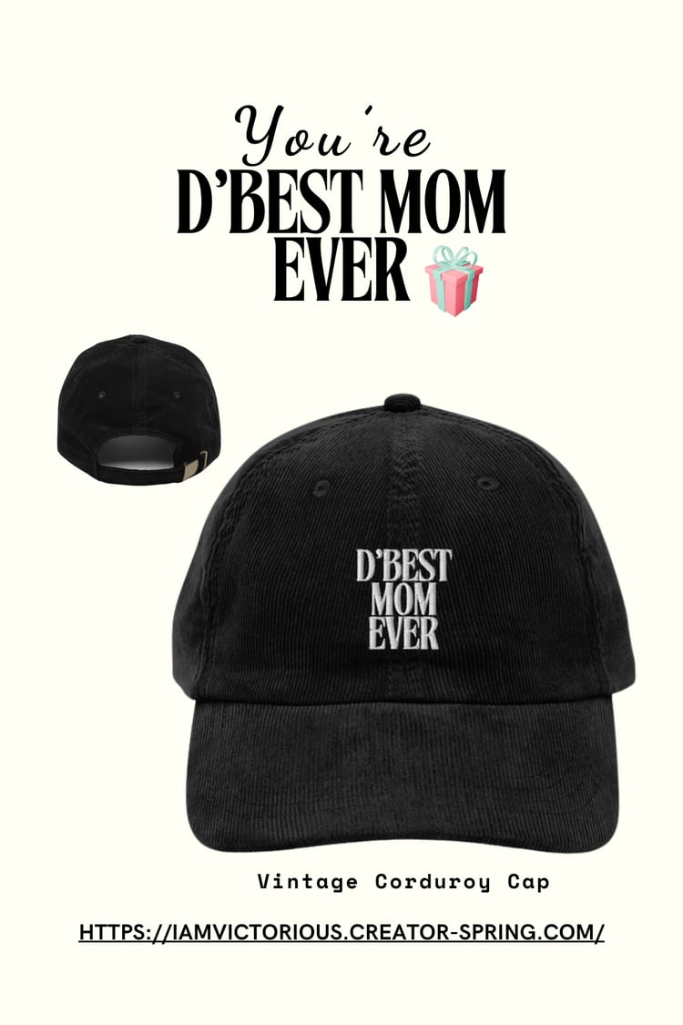 gift for mom, cap for moms, best mom ever gift, live for Jesus