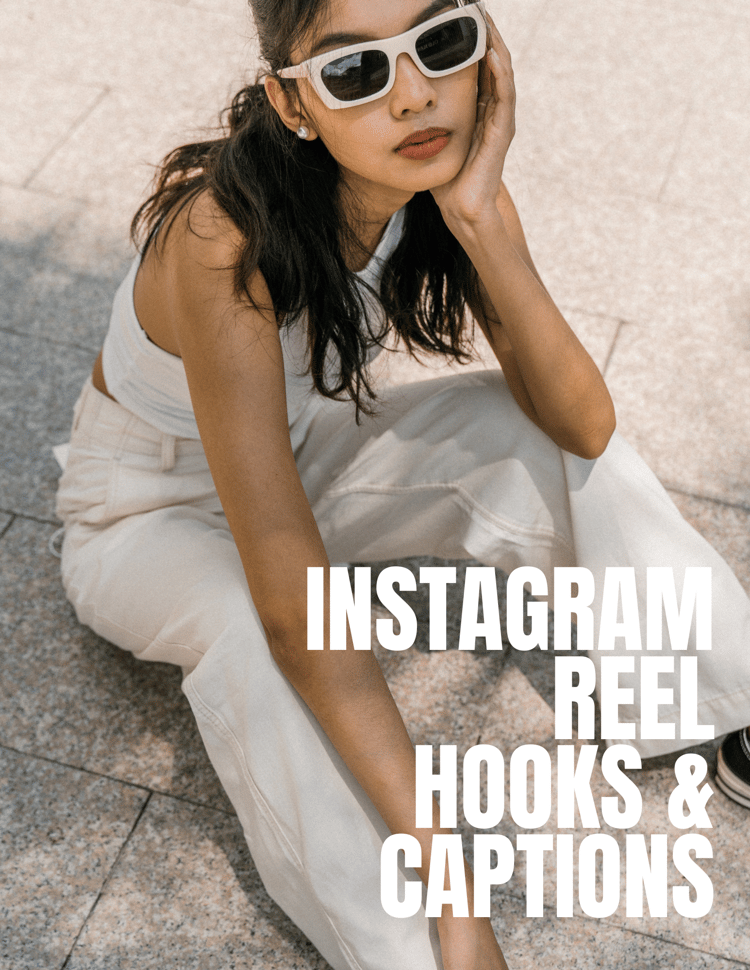 Instagram reel hooks, & captions