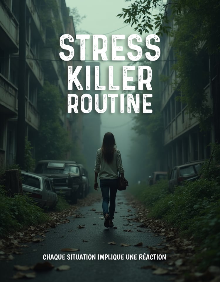 Bannière vertical de latelier vidéo STress Killer Routine qui permet dapprendre à gérer son stress avec loutil routines de la préparation mentale