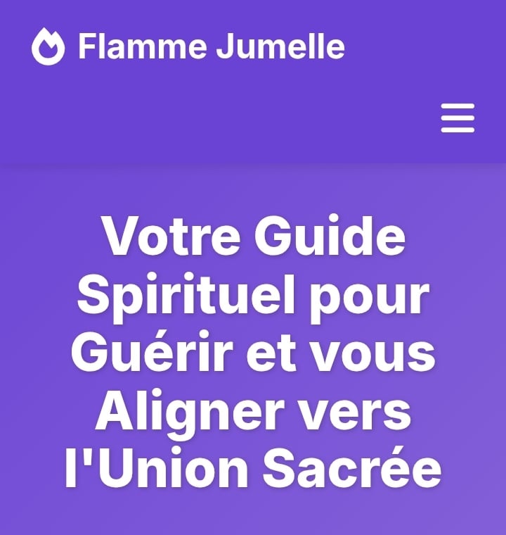 guide flammes jumelles