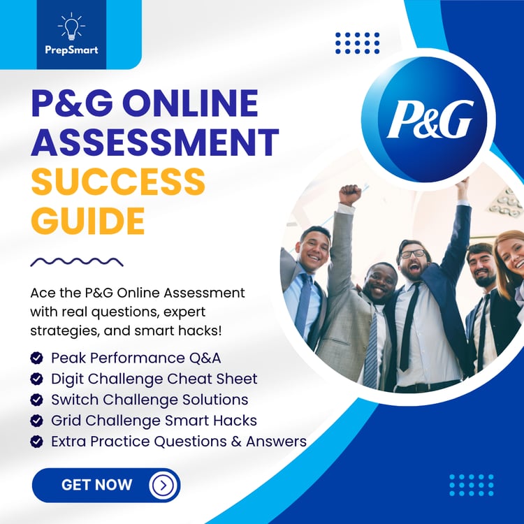 P&G Online Assessment Success Guide