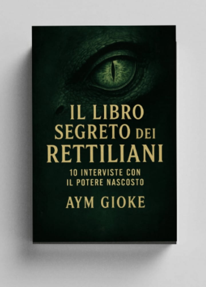 Il libro segreto dei Rettiliani di Aym Gioke nell'unico store del web che pubblica tutti i libri sui Rettiliani