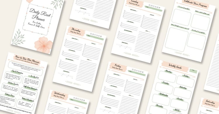 Daily Reset Planner image