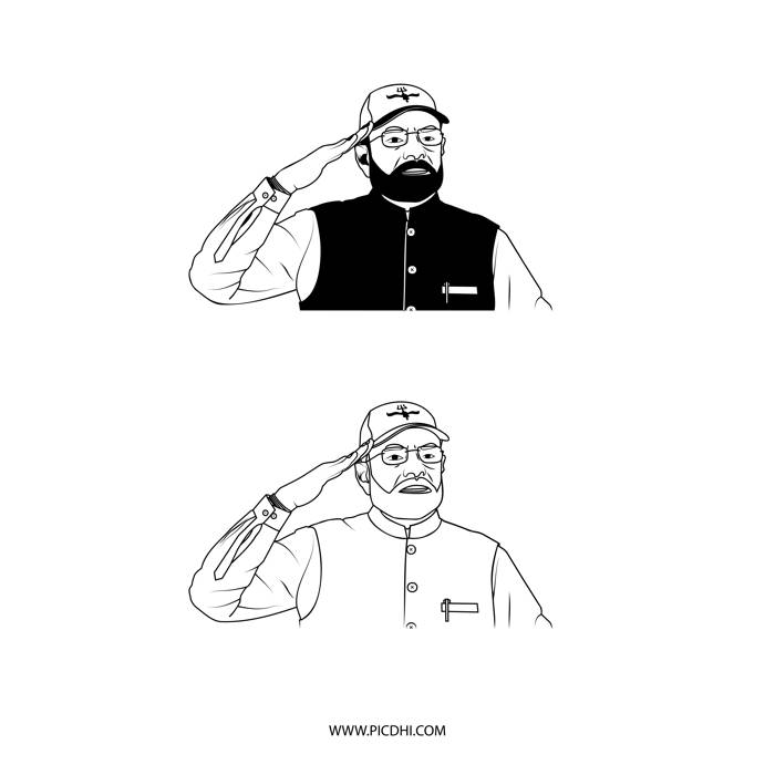 Free Download: Indian Prime Minister Narendra Modi Vector Illustration Get a clean and respectful vector illustration of Prime Minister Narendra Modi – absolutely free!