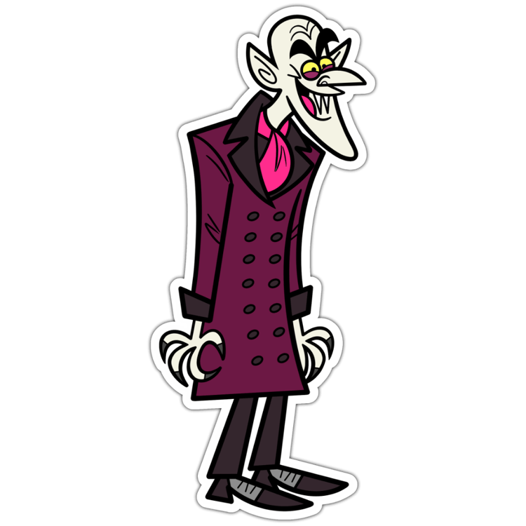 Count Orlok Sticker (4 inch height)