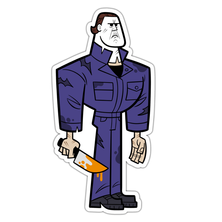Michael Sticker (4 inch height)