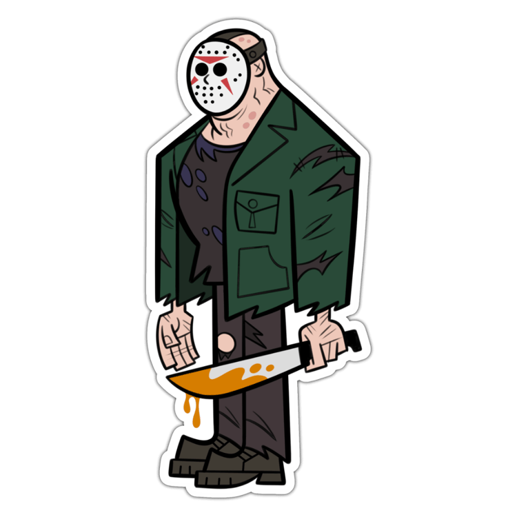 Jason  Sticker (4 inch height)