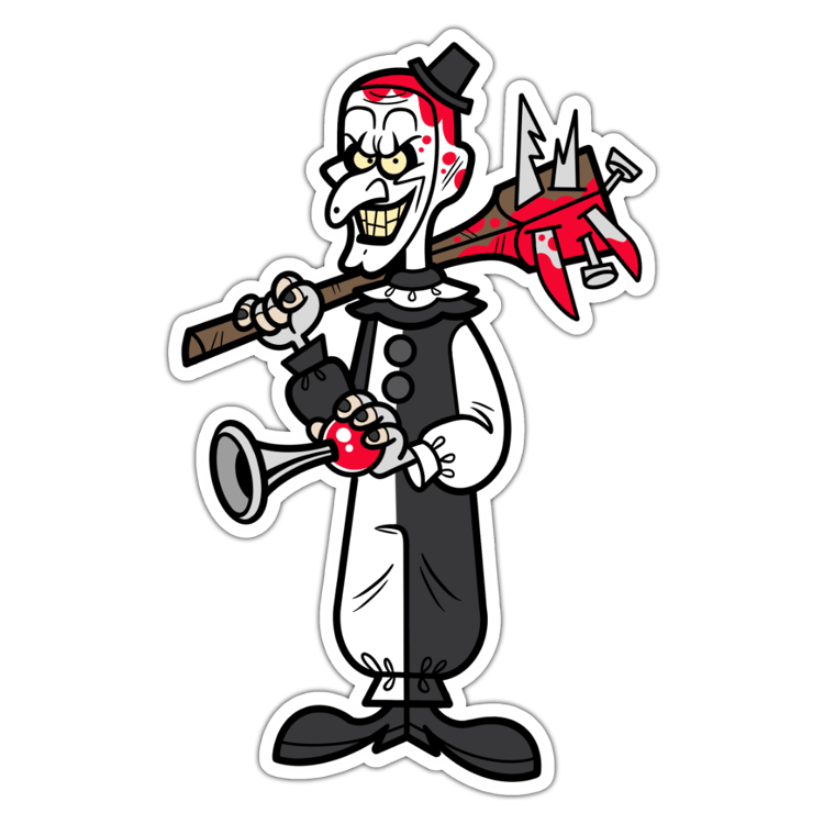 Art the Clown Sticker (4 inch height)