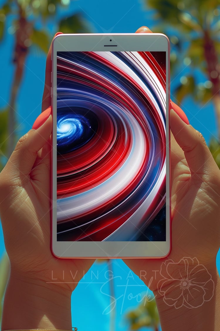 Red white and blue Patriotic Phone Wallpaper