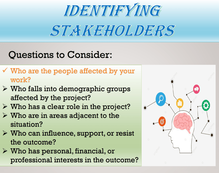 identifying stakeholders
