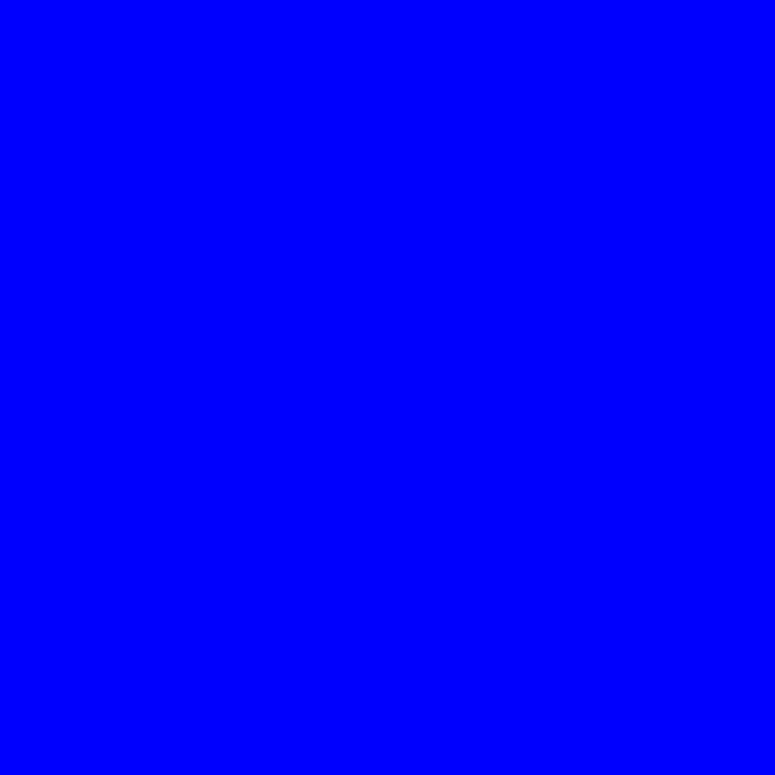 Solid Colour Blue Background | Hex - 0000FF | R-0, G-0, B-255 | C-100, M-100, Y-0, K-0
