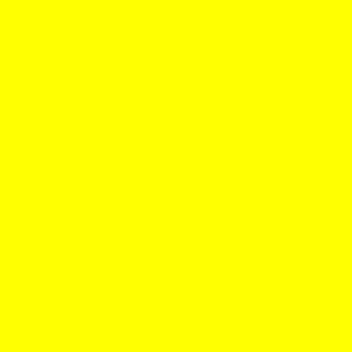 Solid Colour Yellow Background | Hex - FFFF00 | R-255, G-255, B-0 | C-0, M-0, Y-100, K-0