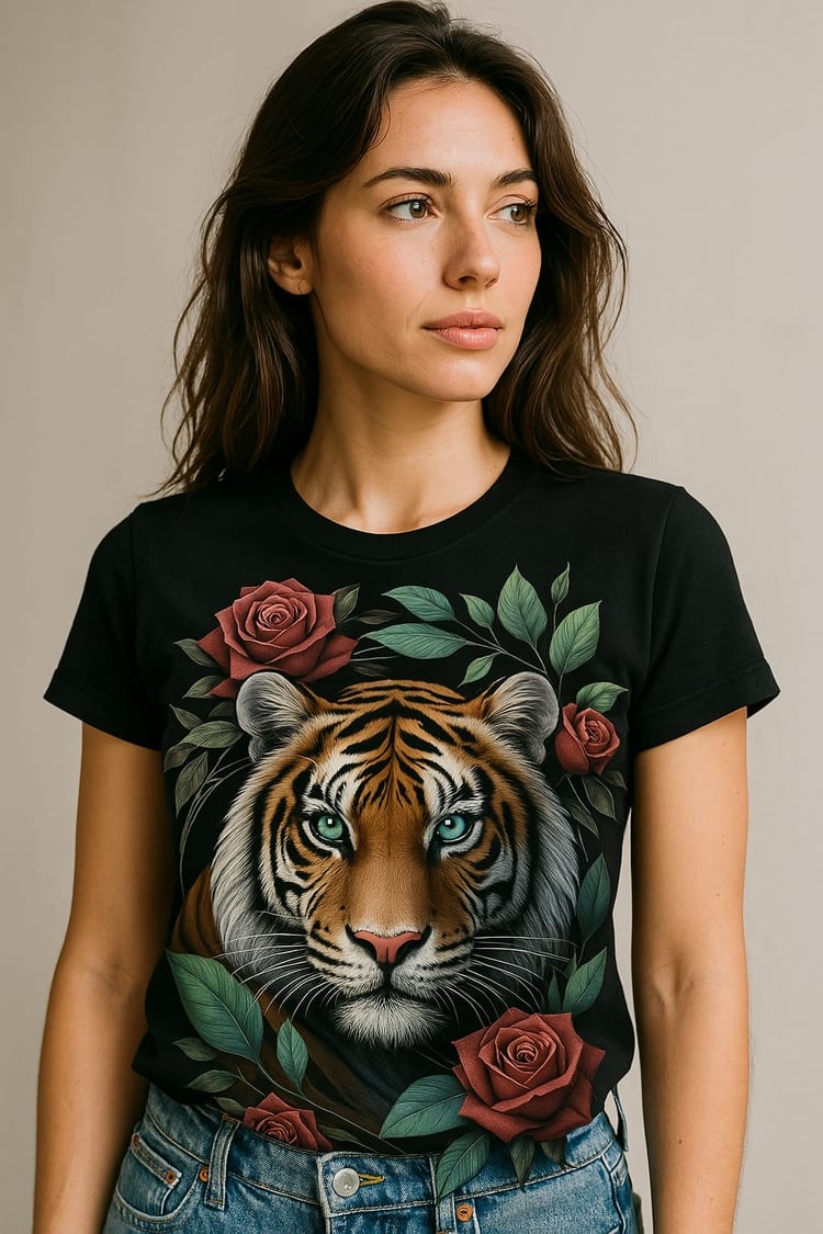 9 Stunning Tiger Designs Floral Tiger