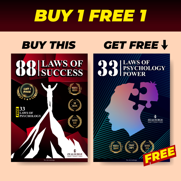 88 Laws Of Success & FREE 33 Laws Of Psychology Power