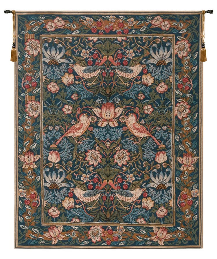 Face to Face Birds Wall Tapestry