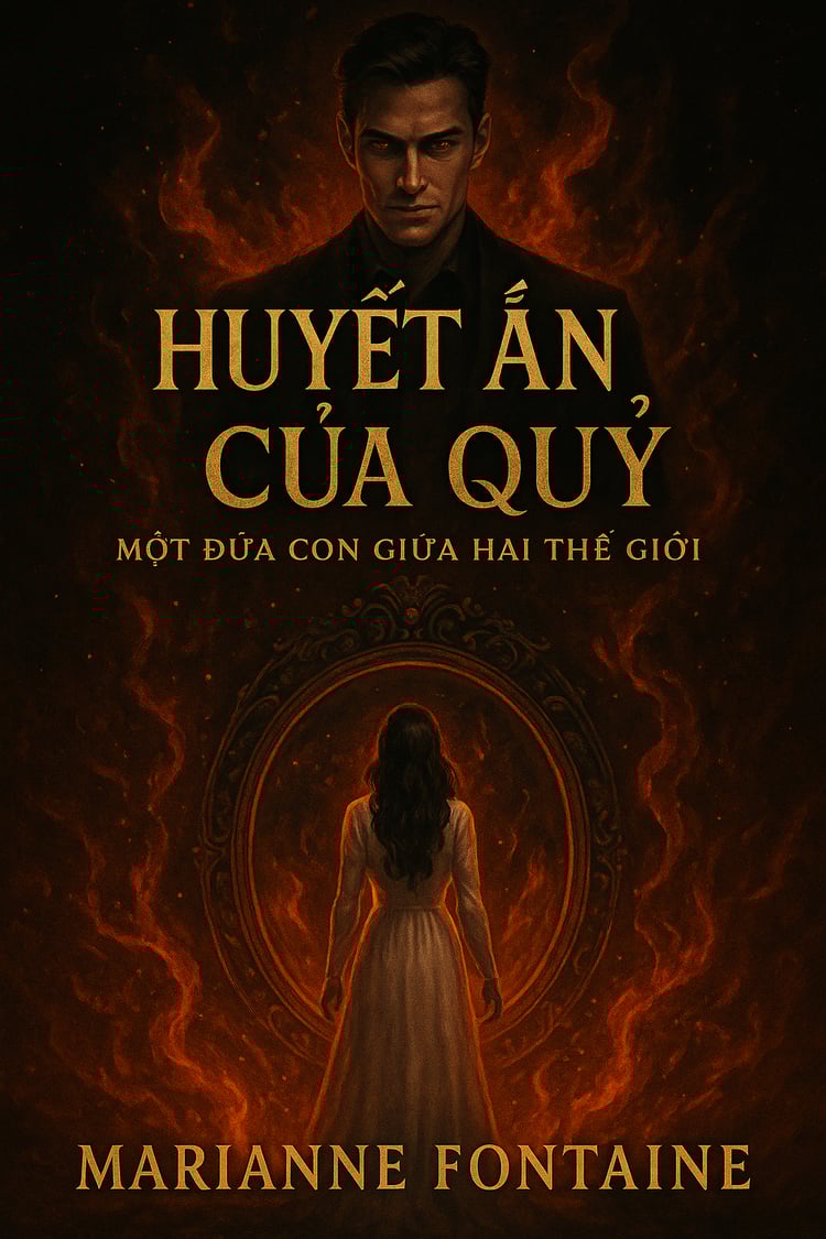 Huyết Ấn Của Quỷ Một Đứa Con Giữa Hai Thế Giới  Tiểu thuyết kỳ ảo đen tối, huyền bí, tâm linh hiện