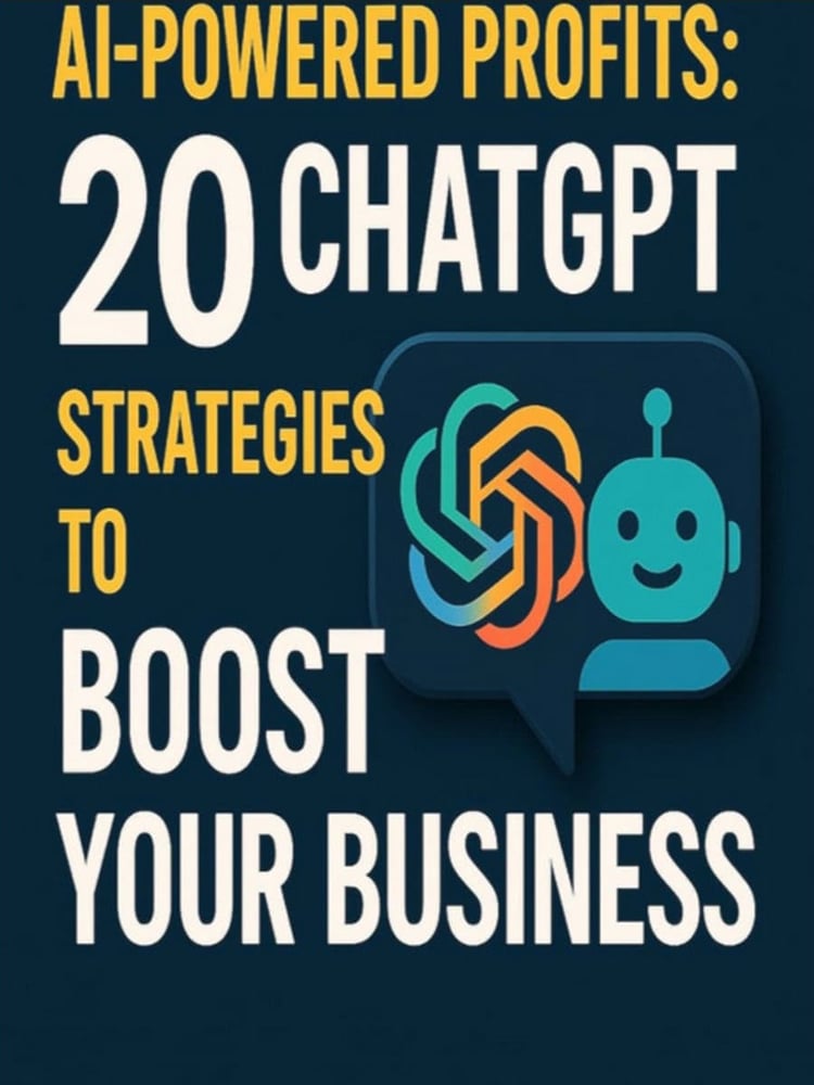 20 ways to profit from chatgpt