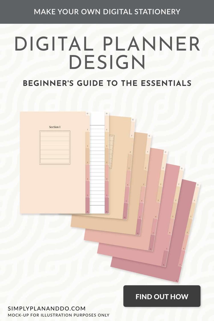 digital planner design essentials