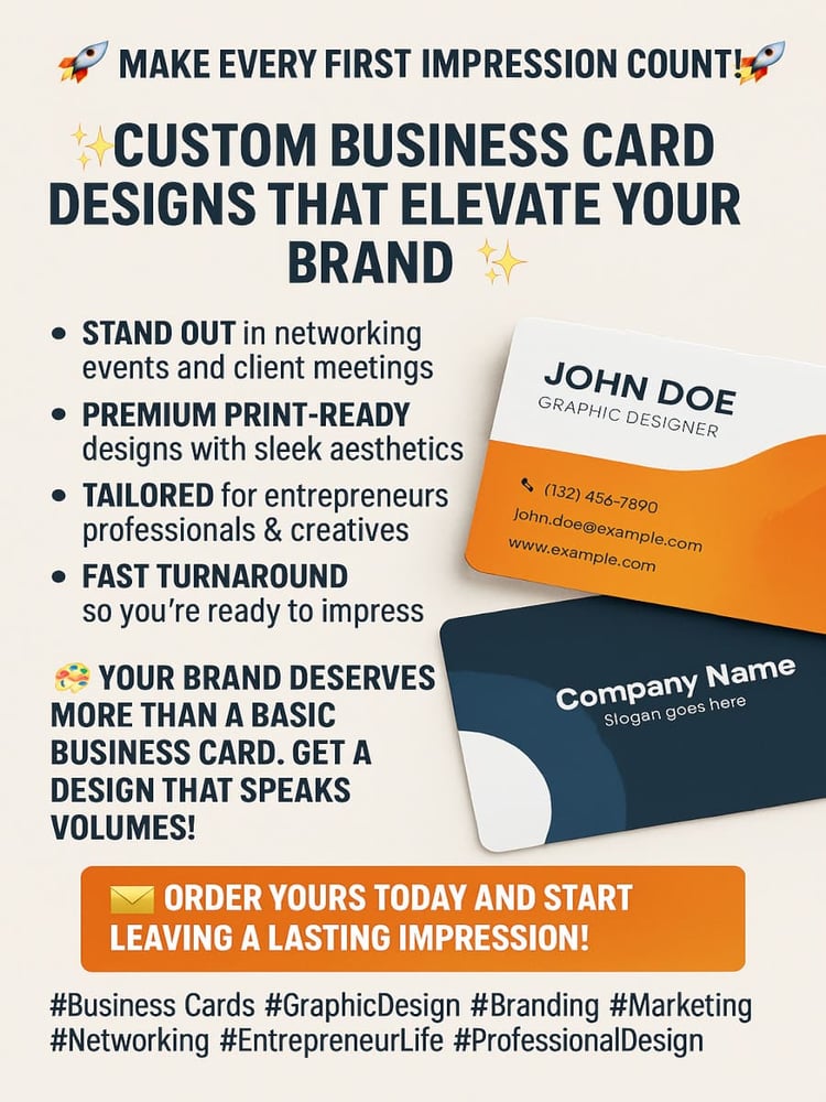 Premium Business Card Designs That Leave a Lasting Impression