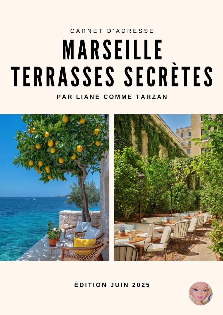 Couverture du guide digital "Marseille Terrasses Secrètes" – carnet d’adresses confidentielles pour découvrir les plus belles terrasses cachées de Marseille