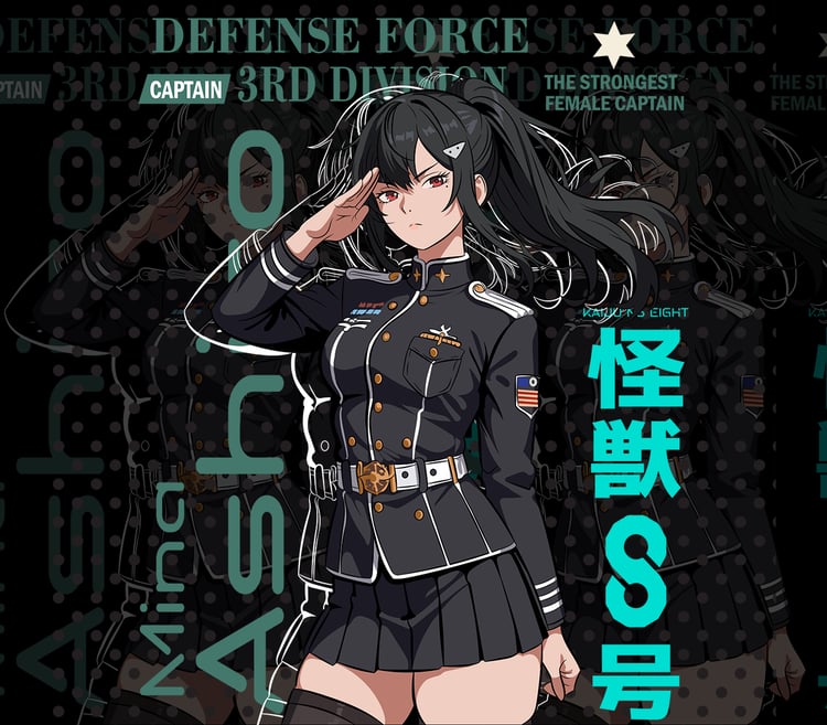 Mina Ashiro Kaiju8