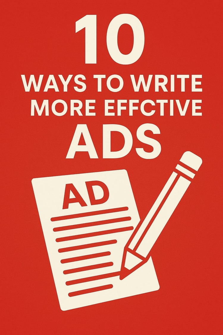 10 Ways to Write More Effective Ads