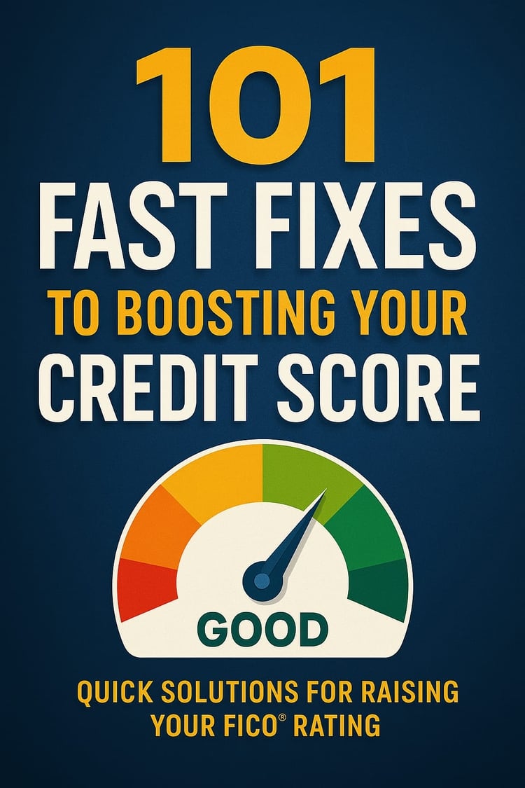101 Quick Fixes for a Higher Credit Score!