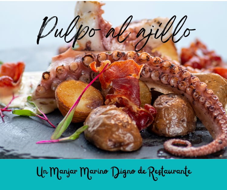 Receta de pulpo al ajillo